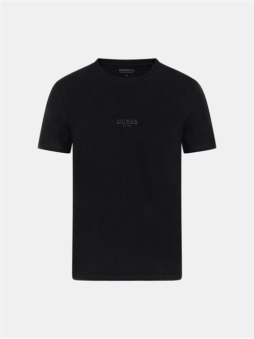 T-shirt logo piccolo GUESS | M2YI72I3Z14/JBLK